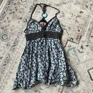Free people floral tank top